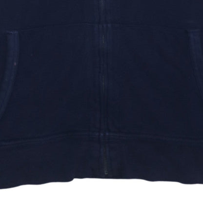 Polo Ralph Lauren Men's Navy Blue Full Zip Hoodie XL Cotton