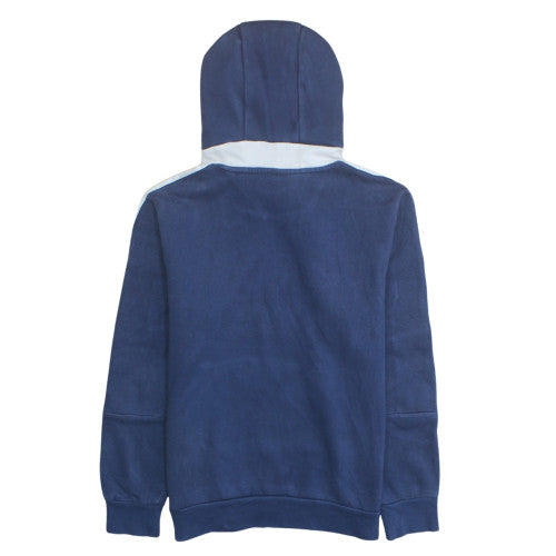 Adidas Boys Blue Pullover Hoodie 13-14 Years F.C. Logo Sportswear