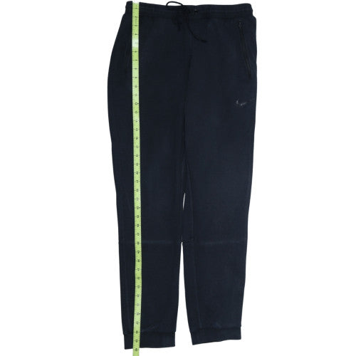 Nike Men’s Black Jogger Trousers L Fleece Regular Fit