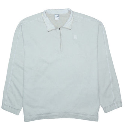 Nike Men’s Grey XL 1/4 Zip Fleece Sweatshirt Pullover