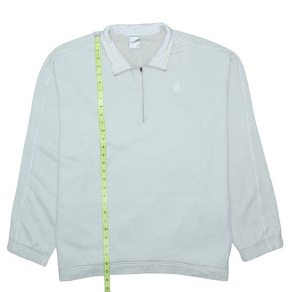 Nike Men’s Grey XL 1/4 Zip Fleece Sweatshirt Pullover