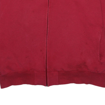 Champion Men's Red Full Zip Sweatshirt XL College Style