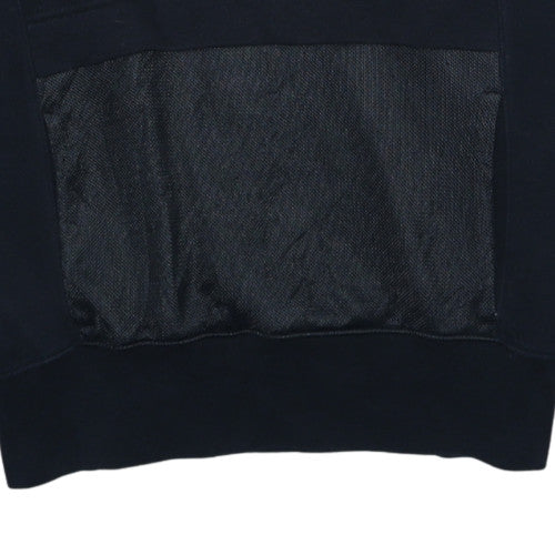 Nike Men's Black Pullover Hoodie Small Fleece Logo Sportswear