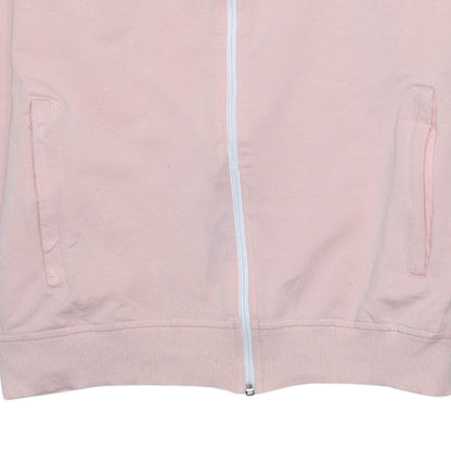 Adidas Womens Pink Full Zip Track Jacket Size 12 Regular Fit