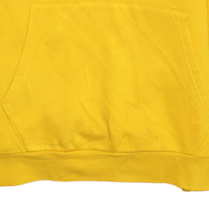 Champion Boys Yellow Pullover Hoodie 13-14 Years Graphic Fleece Sweatshirt