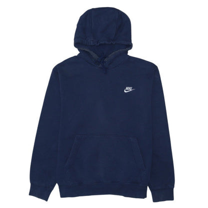 Nike Men's Blue Pullover Hoodie Fleece L Regular Fit Sportswear