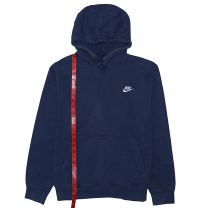 Nike Men's Blue Pullover Hoodie Fleece L Regular Fit Sportswear