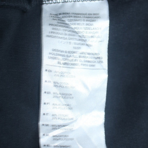Umbro Men's Black XL Full Zip Hoodie Sweatshirt Cotton Blend