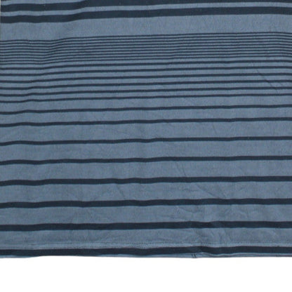 Lacoste Men's Blue Striped Cotton Polo Shirt XL Classic Fit