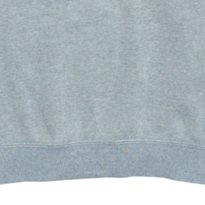 Nike Men's Grey Small Pullover Logo Crew Neck Sweatshirt