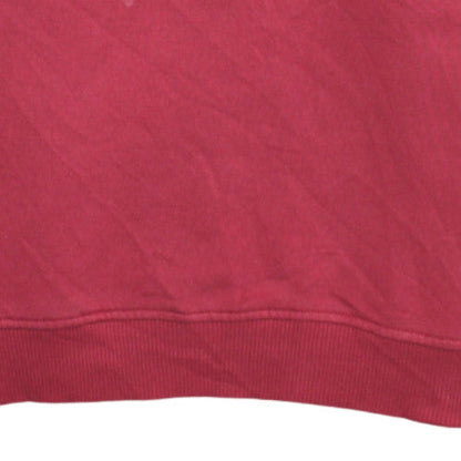 Tommy Hilfiger Boys Red Pullover Crew Neck Sweatshirt M