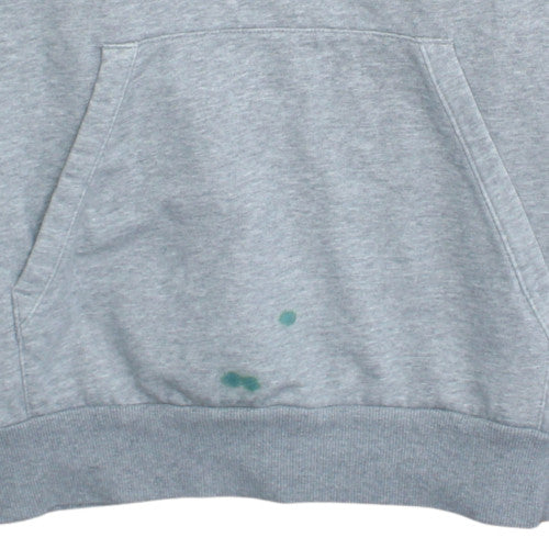Puma Mens Grey Pullover Hoodie Fleece Regular Fit Sportswear M