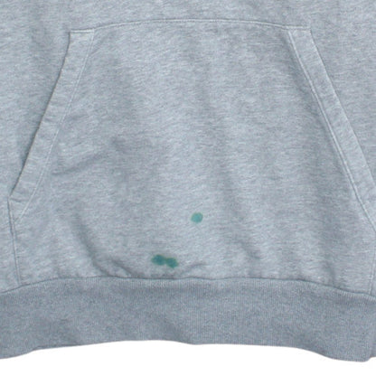 Puma Mens Grey Pullover Hoodie Fleece Regular Fit Sportswear M
