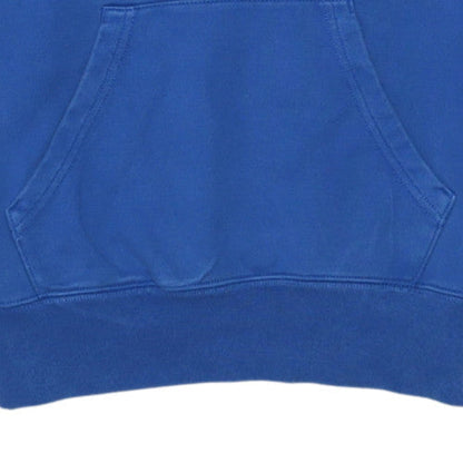 Champion Boys Blue Pullover Hoodie Small Logo Embroidered Fleece