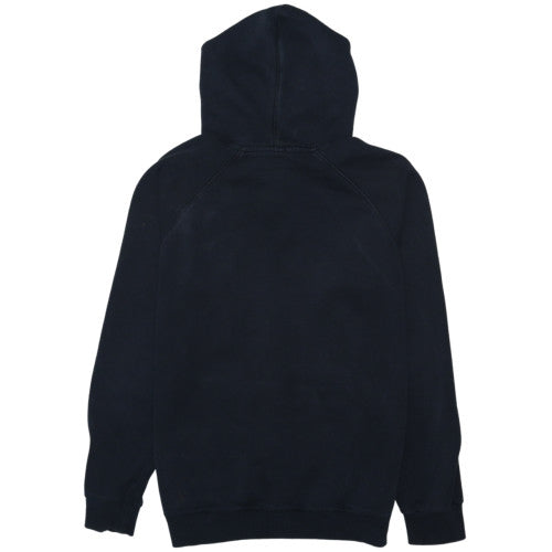 Adidas Men Black Pullover Hoodie M Graphic Fleece Sportswear