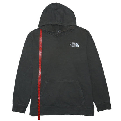 The North Face Mens Black XXL Pullover Hoodie Logo Fleece Cotton Blend