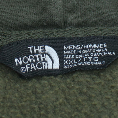 The North Face Mens Black XXL Pullover Hoodie Logo Fleece Cotton Blend
