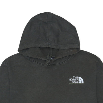 The North Face Mens Black XXL Pullover Hoodie Logo Fleece Cotton Blend