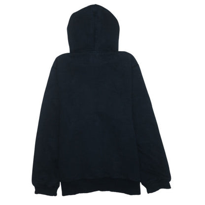 Nike Men's Black Pullover Hoodie M Regular Fit Fleece Sportswear