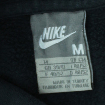 Nike Men's Black Pullover Hoodie M Regular Fit Fleece Sportswear