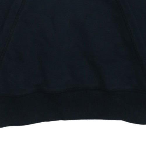 Nike Men's Black Pullover Hoodie M Regular Fit Fleece Sportswear