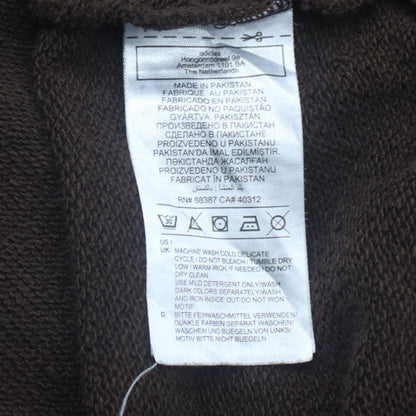 Adidas Men Brown 3XLT Pullover Sweatshirt Crew Neck Sports Style