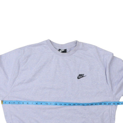 Nike Mens Grey XL Pullover Crew Neck Fleece Sweatshirt