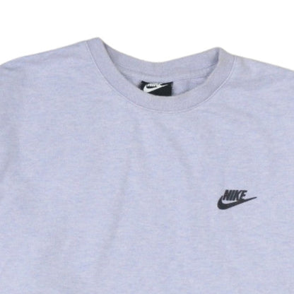 Nike Mens Grey XL Pullover Crew Neck Fleece Sweatshirt