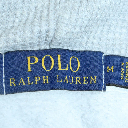 Polo Ralph Lauren Men's Grey Full Zip Hoodie M Cotton Blend