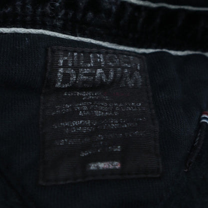 Hilfiger Denim Men's Blue Pullover Hoodie M Logo Fleece
