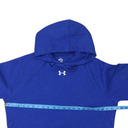 Under Armour Men's Blue Pullover Hoodie Size M Classic Fit