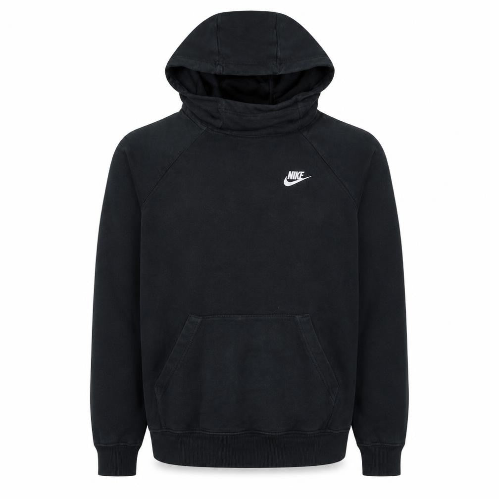 Nike Men's Black Pullover Hoodie Small Regular Fit Fleece Sweatshirt