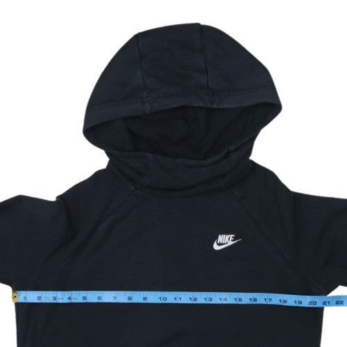Nike Men's Black Pullover Hoodie Small Regular Fit Fleece Sweatshirt