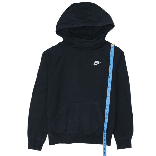 Nike Men's Black Pullover Hoodie Small Regular Fit Fleece Sweatshirt