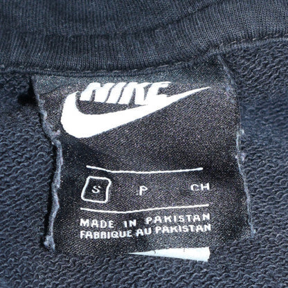 Nike Men's Black Pullover Hoodie Small Regular Fit Fleece Sweatshirt