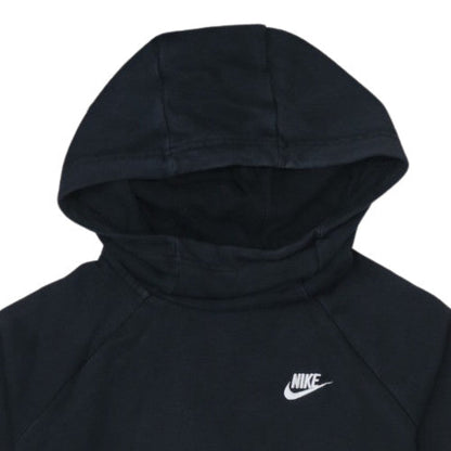 Nike Men's Black Pullover Hoodie Small Regular Fit Fleece Sweatshirt