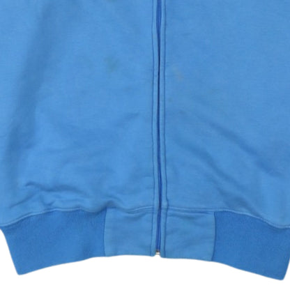 Kappa Mens Blue Italia Full Zip Sweatshirt Jacket Size L