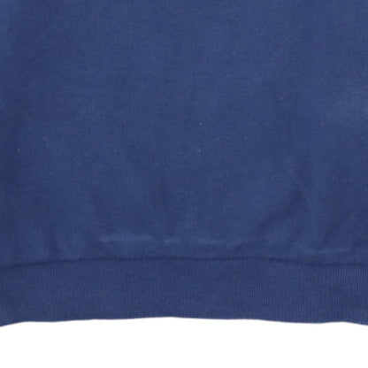 Puma Men's Blue L Warriors Crew Neck Fleece Sweatshirt