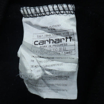 Carhartt Mens Black XL Full Zip Hoodie Heavyweight Cotton