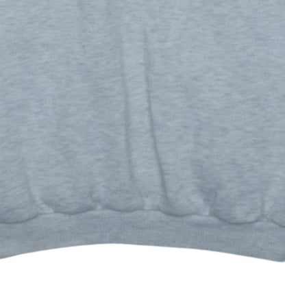 Puma Men Grey XL Pullover Sports Sweatshirt Retro Embroidered Logo