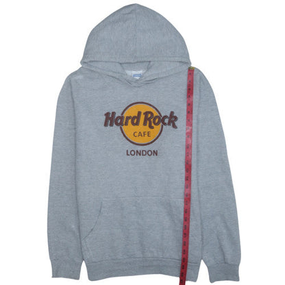 Famona Men's Grey Hard Rock Cafe London Pullover Hoodie L
