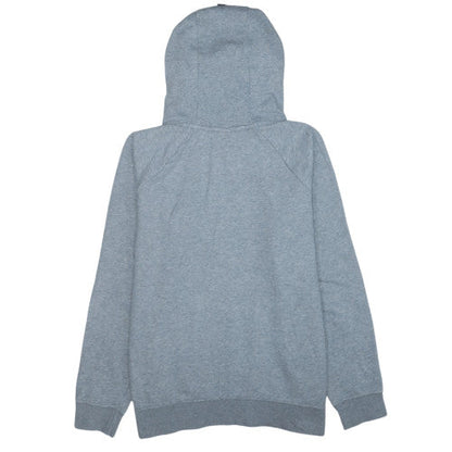 Nike Men's Grey Pullover Hoodie L Graphic Logo Sweatshirt