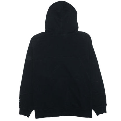 Nike Mens Black 2XL Pullover Hoodie Air Logo Fleece Sweatshirt