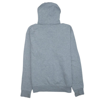 Champion Men's Grey Pullover Hoodie L Logo Athletic Sweatshirt