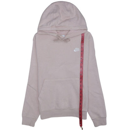Nike Men's Beige Pullover Hoodie XS Fleece Logo Sportswear