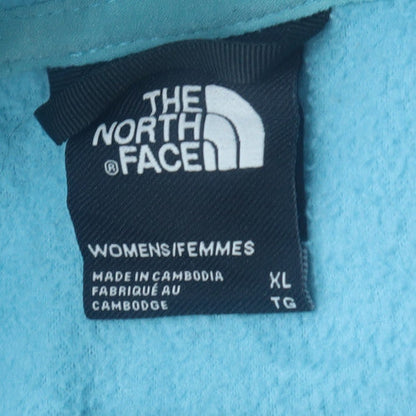 The North Face Womens Blue Fleece Full Zip Jacket XL