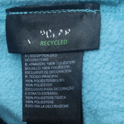 The North Face Womens Blue Fleece Full Zip Jacket XL