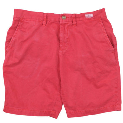 Tommy Hilfiger Men's Red Chino Shorts Size 33 Regular Fit