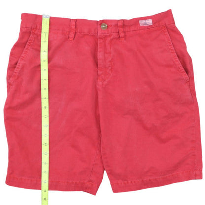 Tommy Hilfiger Men's Red Chino Shorts Size 33 Regular Fit
