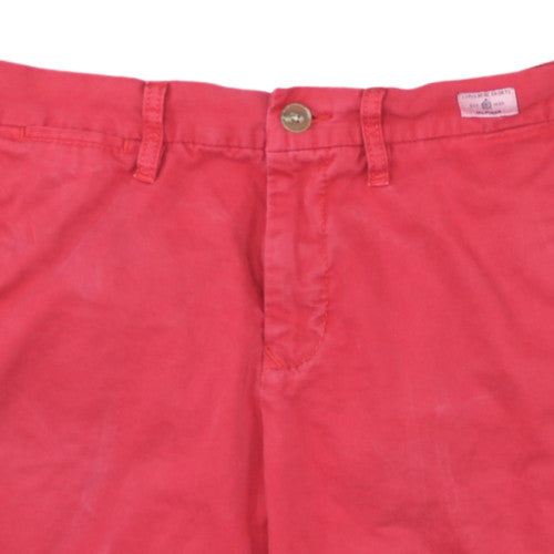 Tommy Hilfiger Men's Red Chino Shorts Size 33 Regular Fit